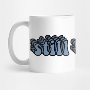 Tiktok Light Blue Still Softish Sticker Mug